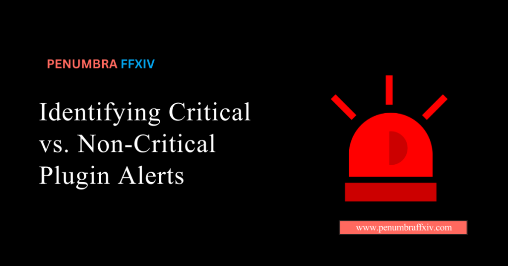 Identifying Critical vs. Non-Critical Plugin Alerts